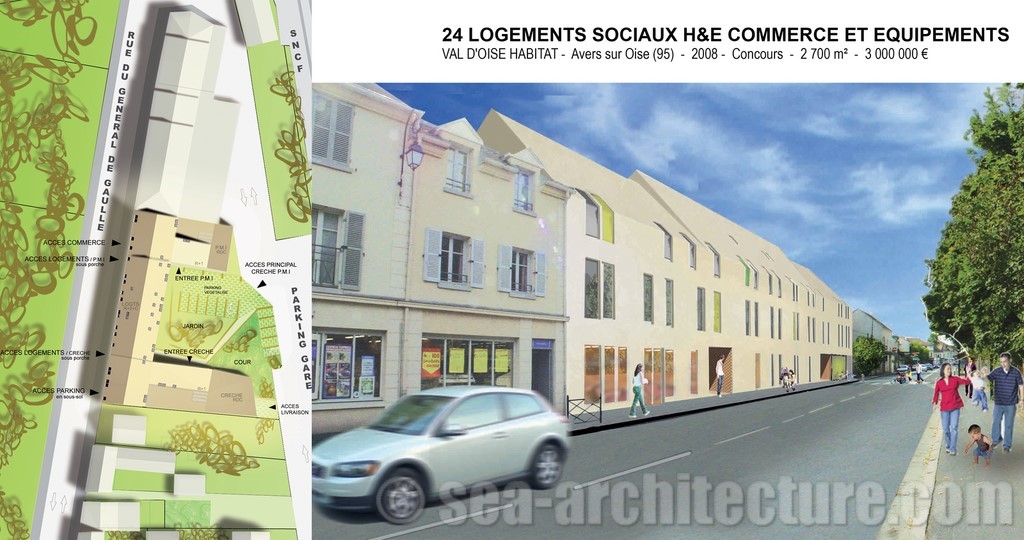 logements sociaux Val d'oise